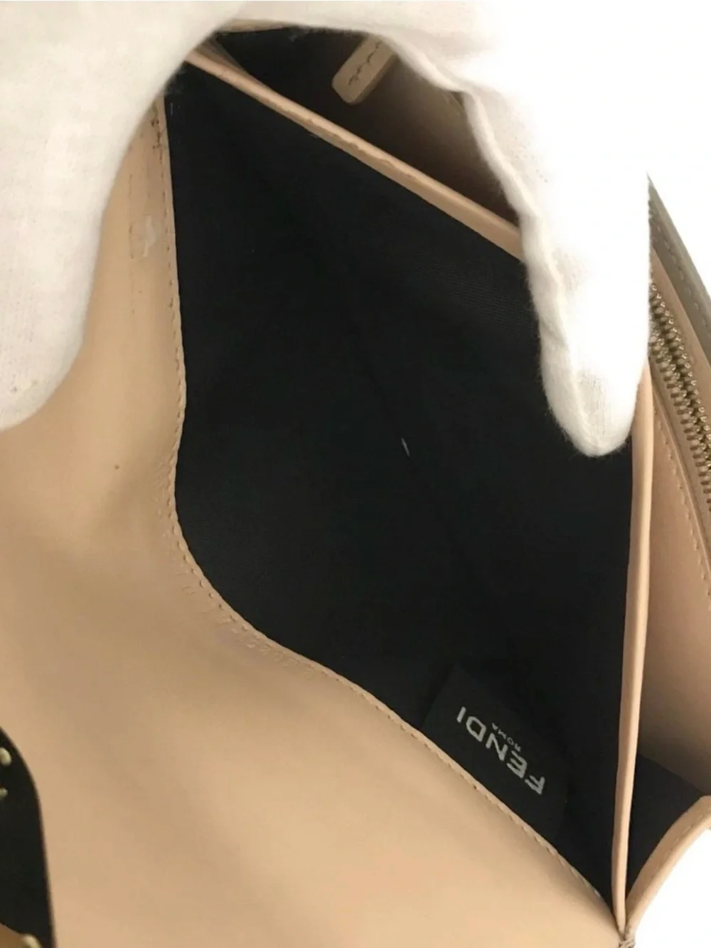 FENDI Long Wallet FF Diamond in pink